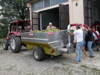 Carro in acciaio con pompa